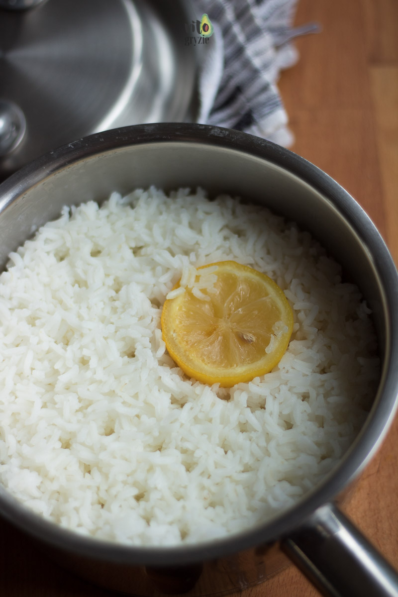 ryż z cytryną