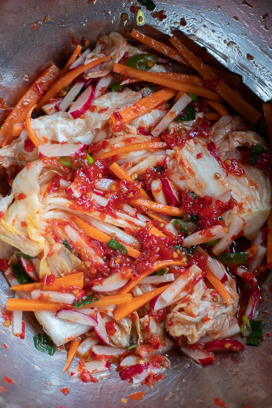 kimchi prosty przepis