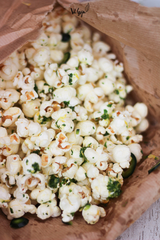 popcorn z pieruszką